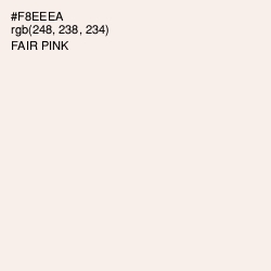 #F8EEEA - Fair Pink Color Image